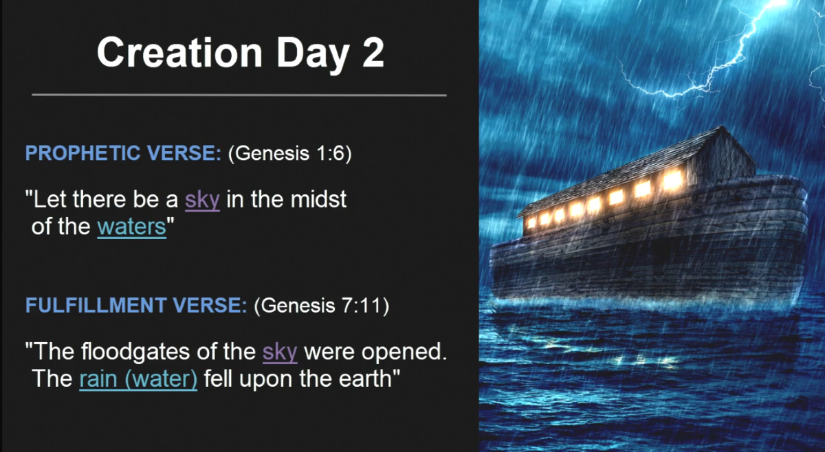 Creation Day 2 - Noah Global Flood